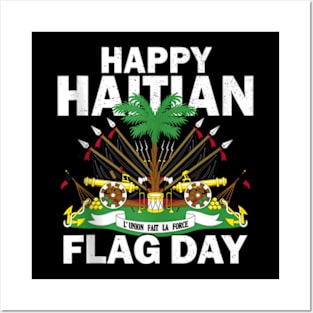 Happy Haitian Flag Day Posters and Art